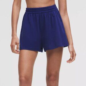 NWT Jersey Training Super-High-Rise Lined Short 2" | Deep Sea Blue | Size XL